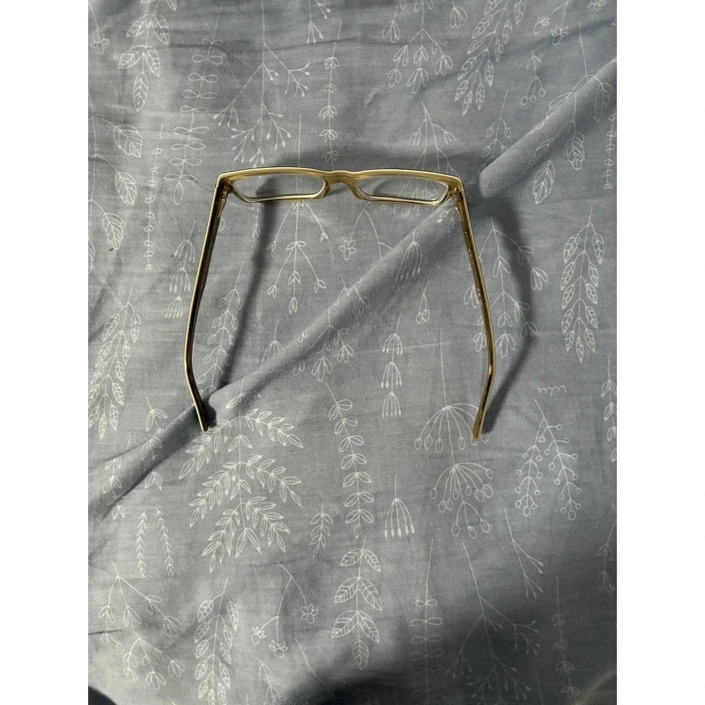 Ray Ban 5169 8119 Blue Tan Rectangular Eyeglasses Frames 52-16-140 with Case